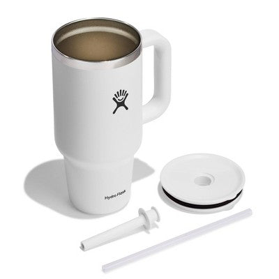 Hydro Flask 32oz All Around Travel Straw Tumbler - White