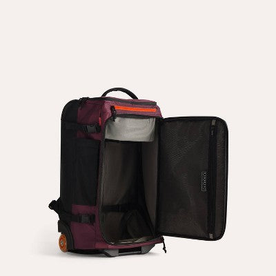 Bagsmart Blast 43L Roller Travel Backpack - Red Currant