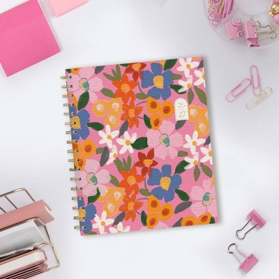 Rhi James for Blue Sky Weekly/Monthly Planner 15 Month Wirebound 7"x9" Textured Paper - Ava Floral