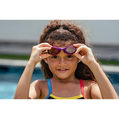 Speedo Kids' Glide Swim Goggles - Purple: Anti-Fog, Adjustable Strap, Flexible Construction