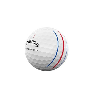 Callaway Chrome Soft 24 Triple Track Golf Balls - 12pk White