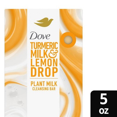 Dove Beauty Plant Based Turmeric Bar Soap - Turmeric & Lemon Drop - 5oz