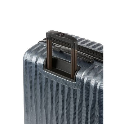 SWISSGEAR Energie Hardside Large Checked Spinner Suitcase - Iron Gray