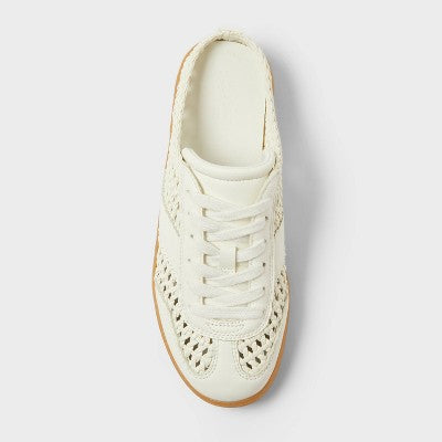 Women's Lina Sneakers with Memory Foam Insole - Cream 9