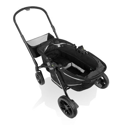 Evenflo Pivot Xplore Dreamz Stroller Wagon with Infant Car Seat Adapter - Jetsetter Black (LOCAL PICKUP ONLY)