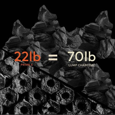 Prime 6 Pro Pack 22lbs Charcoal (LOCAL PICKUP ONLY)