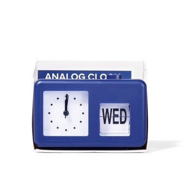 Retro Clock Blue - Bullseye's Playground