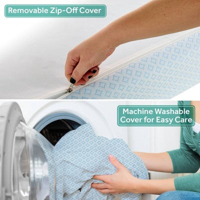 Sealy OMNI-Breathe Breathable & Sustainable Foam Crib Mattress PVC-Free - White (LOCAL PICKUP ONLY)