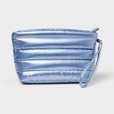 Sonia Kashuk Makeup Pouch - Metallic Blue