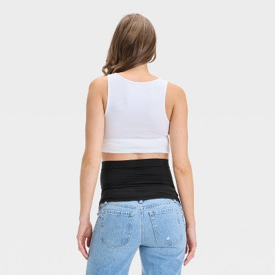 Bellaband Over Belly Maternity Support Belt - Isabel Maternity by Ingrid & Isabel Black L/XL: Seamless Jersey, Pull-On, Large/X Large