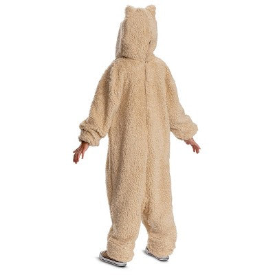 Disguise Kids' Mumu Monster Deluxe Hooded Costume Jumpsuit Sand One Size 8+