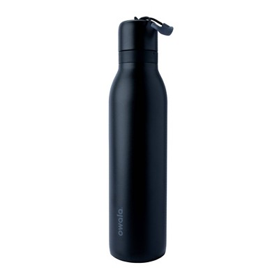 Owala 24oz FreeSip Twist Stainless Steel Water Bottle - Very Very Dark