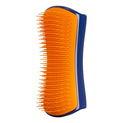 Pet Teezer Large Dog Grooming Brush - Navy Blue: Detangles, For Dogs