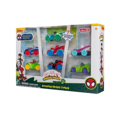 Spidey & His Amazing Friends Metals Vehicles 7pk