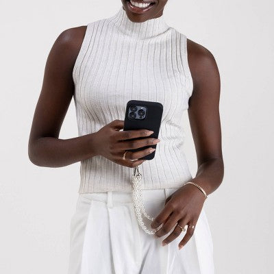 Hello Lux Phone Wristlet - Double Pearl Weave