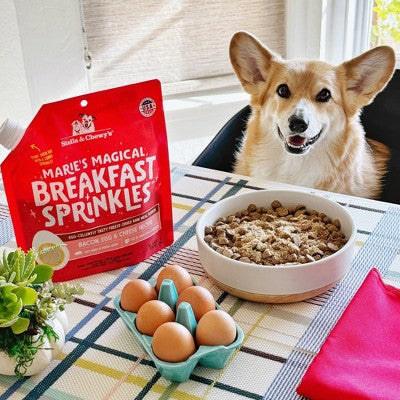 Stella & Chewy's Pork and Bacon Flavor Sprinkles Dry Dog Food - 7oz