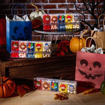 Jelly Belly Harry Potter Halloween 5 Flavor Clear Box Candy - 4oz