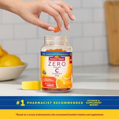 Nature Made Zero Sugar Vitamin C Sugar Free Gummies - 100ct EXP: 10/2027
