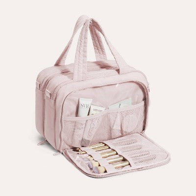Bagsmart Crush Hanging Toiletry Bag - Pink