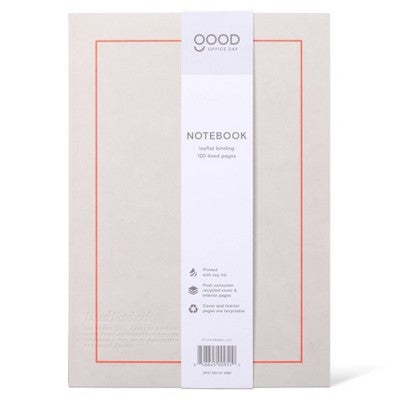 Good Office Day Notebook Warm Gray