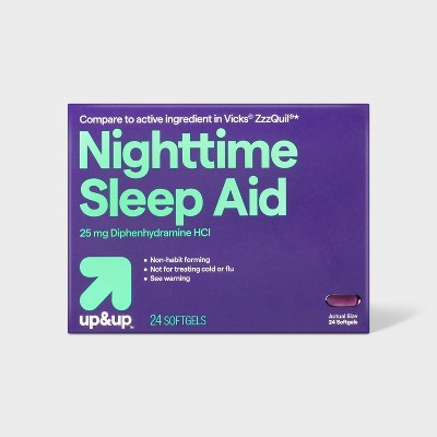 Diphendyramine Sleep Aid Softgels - 24ct - up&up