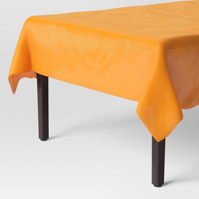 52"x108 Orange Disposable Halloween Tablecloth - Hyde and EEK! Boutique