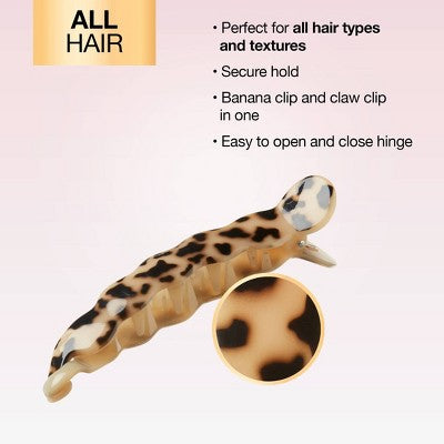 scunci Banana Clip Claw Clip - Tortoise - All Hair