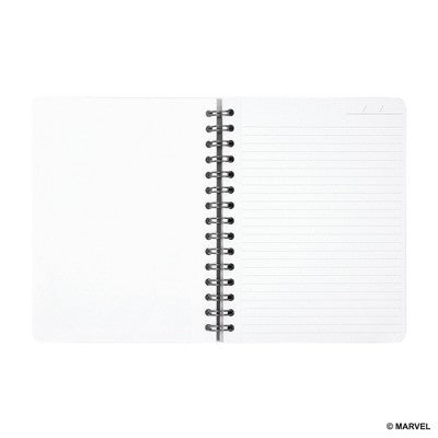 Yoobi Marvel Journal 6"x8" Spiral with Elastic Band Spider-Man Mask, School Supplies