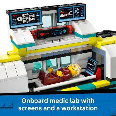 LEGO City Emergency Air Ambulance Airplane Toy 60465