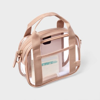 Structured Crossbody Clear Bag - All In Motion Mocha