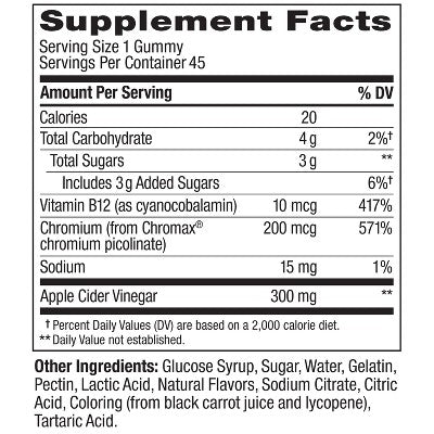 OLLY Metabolism Gummy Rings - 45ct