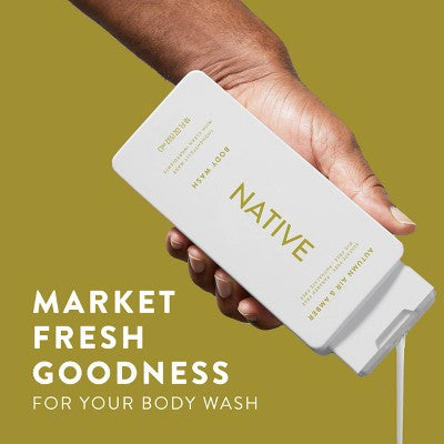 Native Limited Edition Body Wash - Autumn Air & Amber - Sulfate Free - 18 fl oz