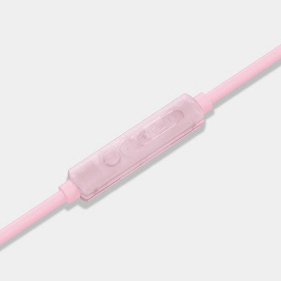 Jelly Wired Headphones - heyday Pink