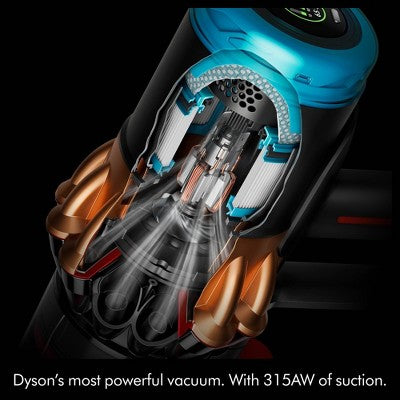 Dyson Piston Animal Cordless Stick Vacuum 9.8" Cleaning Path Pet Hair Pick-Up Nickle/Copper (LOCAL PICKUP ONLY)