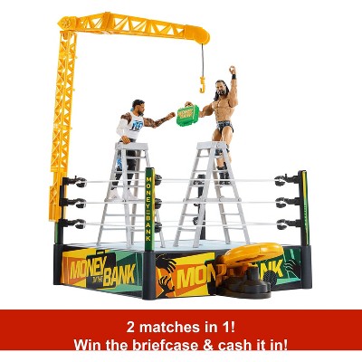 WWE Money in the Bank Cash-In Ring Action Figure Playset
