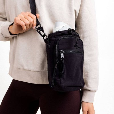Thread Wallets Aqua Sling Handbag - Black
