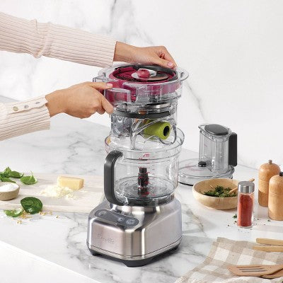 Breville Paradice 9 Cup Food Processor Brushed Stainless Steel: Dicing Kit, Mini Chopper, Baby Food Maker, 2 Speeds (LOCAL PICKUP ONLY)