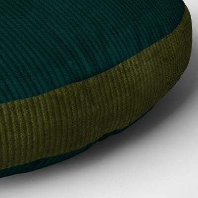 9" x 17" Half Moon Shaped Throw Pillow Green - Room Essentials