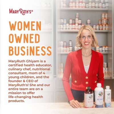 MaryRuth's Liquid Morning Multivitamin + Hair Growth - Peach Mango - 1 fl oz