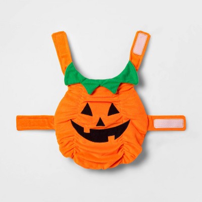 Plush Pumpkin Halloween Dog and Cat Costume - S - Boots & Barkley