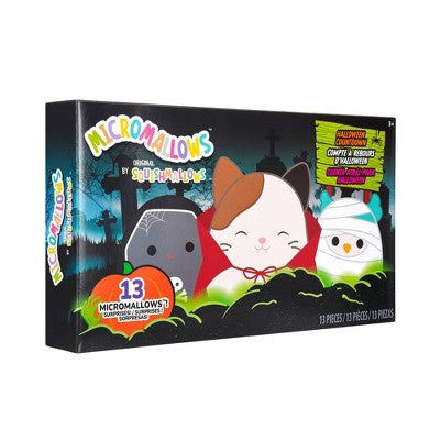 Squishmallows 2.5" Halloween Calendar Plush - 13pk: Stuffed Animals Variety Set, Polyester Material