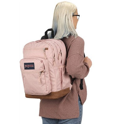 JanSport Cool Student 17.5" Backpack - Pink: Laptop-Friendly Structured Bookbag
