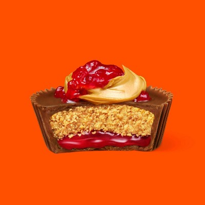Reese's Strawberry Milk Chocolate King Size Peanut Butter Cups - 2.8oz