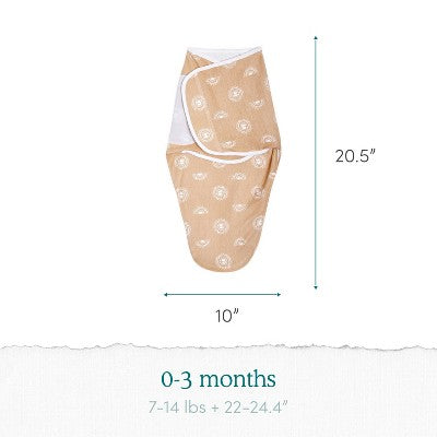 aden + anais Easy Wrap Quick Change - Zipper - Toy Story - 0-3 Months - 3pk