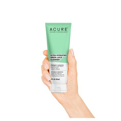 Acure Ultra Hydrating Green Juice Cleanser - Unscented - 4 fl oz