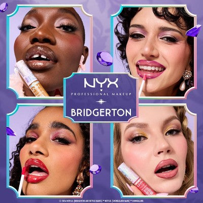 NYX Professional Makeup Bridgerton Royal Treasures Lip Kit - 03 Summer Fruit & Rumour Has It - 2pc