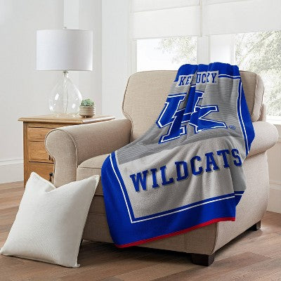 NCAA Kentucky Wildcats 46''x60'' Leadership Micro Throw Blanket