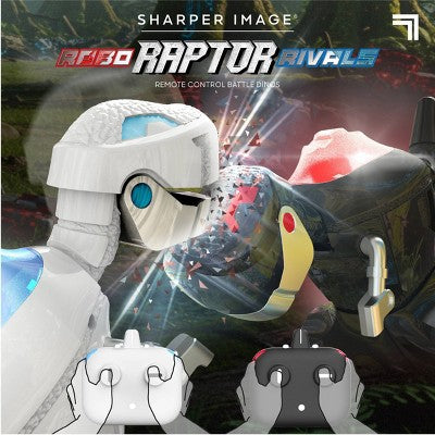 Sharper Image Robo Raptor Rivals Remote Control Battle Dinos