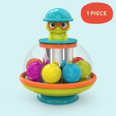 B. toys Turtle Ball Popping Toy Poppitoppy - Sensory Development Toy for Babies & Toddlers