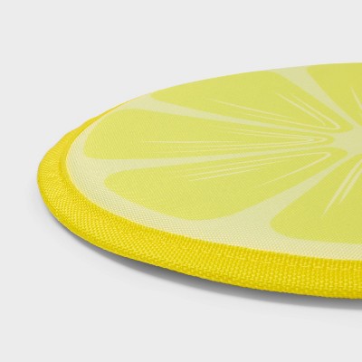 Lemon Flying Disc Dog Toy - Sun Squad